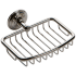 Ginger Soap Basket from the London Terrace Collection Polished Nickel