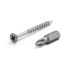Gladiator 2x2 Philips Screws with 1 Inch Compatible Drill Bit Smoke