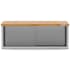 Gladiator 54" Width Storage Shoe Bench Gray Slate