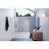Glass Warehouse Vela 58-1/4" High x 21" Wide Shower Screen Frameless Tub Door with Clear Glass Brushed Nickel