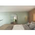 Glass Warehouse Kira 48" W x 83" H Arched Framed Bathroom Mirror Brushed Nickel