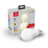 Globe Electric Pack of (2) 10 Watt Dimmable A19 Medium (E26) LED Bulbs - 800 Lumens, 3000K, and 80CRI White