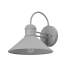 Globe Electric Maxwell Single Light 11" Tall Outdoor Wall Sconce Matte Gray