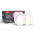 Globe Electric Pack of (2) Globe Smart Collection LED Smart Canless Recessed Light 4" Baffle Recessed Trim- Airtight White