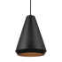 Globe Electric Harvey 9" Wide Mini Pendant Matte Black