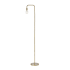 Globe Electric Holden Single Light 70" High Column Floor Lamp Matte Brass