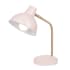 Globe Electric Novogratz 16" Tall Arc Desk Lamp Matte Rose / Matte Gold