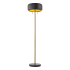 Globe Electric Novogratz 2 Light 59" Tall LED Buffet Floor Lamp Metallic Dark Gray