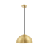 Globe Electric Hazel 13" Wide Pendant Brass