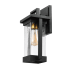 Globe Electric Gia 13" Tall Outdoor Wall Sconce Matte Black