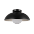 Globe Electric Selma 13" Wide Semi-Flush Ceiling Fixture Matte Black