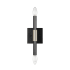 Globe Electric Finnick 2 Light 11" Tall Wall Sconce Matte Black
