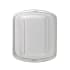 Globe Electric Heath Zenith Metal Wired Door Bell Buzzer Silver