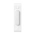 Globe Electric Heath Zenith Metal Wired Lighted Push Doorbell Button White