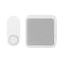 Globe Electric Heath Zenith Plastic Wireless Battery-Operated Lighted Doorbell Kit White