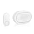 Globe Electric Heath Zenith Plastic Wireless Battery-Operated USB-Rechargeable Lighted Doorbell Kit (USB Cable Included) White