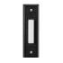 Globe Electric Heath Zenith Plastic Wired Lighted Push Doorbell Button Black