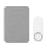 Globe Electric Heath Zenith Plastic Wireless Plug-In Doorbell Kit White