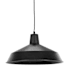 Globe Electric Barn Light 1 Light Plug-in Pendant with 15' Cord Matte Black