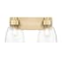 Golden Lighting Remy 2 Light 17" Wide Vanity Light Brushed Champagne Bronze