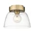 Golden Lighting Remy 10" Wide Flush Mount Ceiling Fixture Brushed Champagne Bronze