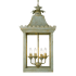 Golden Lighting Finley 4 Light 16" Wide Taper Candle Pendant Vintage Sage