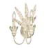 Golden Lighting Lillianne 2 Light 15" Tall Wall Sconce Antique Ivory