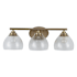 Golden Lighting Ariella 3 Light 8" Wide Vanity Light Brushed Champagne Bronze