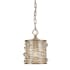 Golden Lighting Joia Single Light 7-1/4" Wide Mini Pendant with Crystal Accents Peruvian Gold