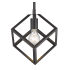 Golden Lighting Cassio 11" Wide Pendant Matte Black
