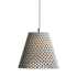 Golden Lighting Clarus 14" Wide Pendant Grey Cement