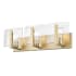 Golden Lighting Aenon 3 Light 22" Wide Vanity Light Brushed Champagne Bronze
