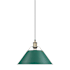 Aged Brass / Pine Green Shades
