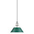Chrome / Pine Green Shades