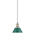 Aged Brass / Pine Green Shades