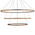 Golden Lighting Veritas 59" Wide Ring Chandelier Driftwood