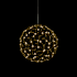 Golden Lighting Spheris 16" Wide Pendant Natural Brass
