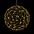 Golden Lighting Spheris 32" Wide Pendant Natural Brass