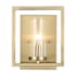 Golden Lighting Marco 9" Tall Wall Sconce Brushed Champagne Bronze