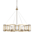 Golden Lighting Marco 8 Light 36" Wide Taper Candle Style Chandelier Brushed Champagne Bronze