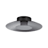 Golden Lighting Luma 12" Wide Semi-flush Ceiling Fixture Graphite