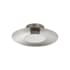 Golden Lighting Luma 12" Wide Semi-flush Ceiling Fixture Sand Nickel