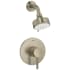 Grohe Concetto Shower Only Trim Package with 1.75 GPM Multi Function Shower Head with EcoJoy, DreamSpray, and SpeedClean Technologies and SilkMove Cartridge Brushed Nickel