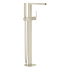 Grohe Plus Floor Mounted Tub Filler with Built-In Diverter - Includes Hand Shower Brushed Nickel