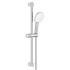 Grohe Tempesta Shower System with Hand Shower, Slide Bar, and Hose Starlight Chrome