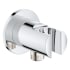 Grohe Tempesta Wall Supply Elbow with Hand Shower Holder Starlight Chrome