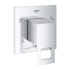 Grohe Eurocube Single Handle 3 Function Diverter Valve Trim - Less Valve Starlight Chrome