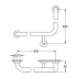 Grohe-40 797-Dimensional Drawing
