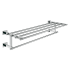 Grohe Essentials Cube 22" Towel Rack with Integrated Towel Bar Starlight Chrome