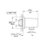 Grohe-GSS-Eurocube-CTH-08-Wall Supply Dimensional Drawing